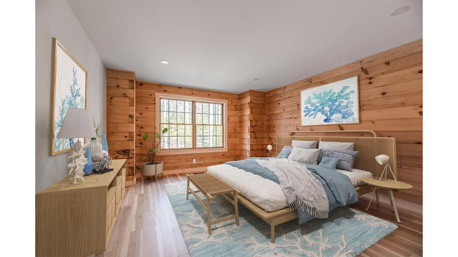 Millwood master bedroom