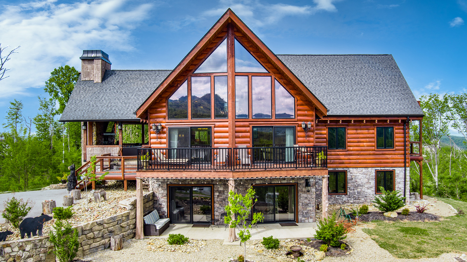 Suiter Home - Honest Abe Log Homes 