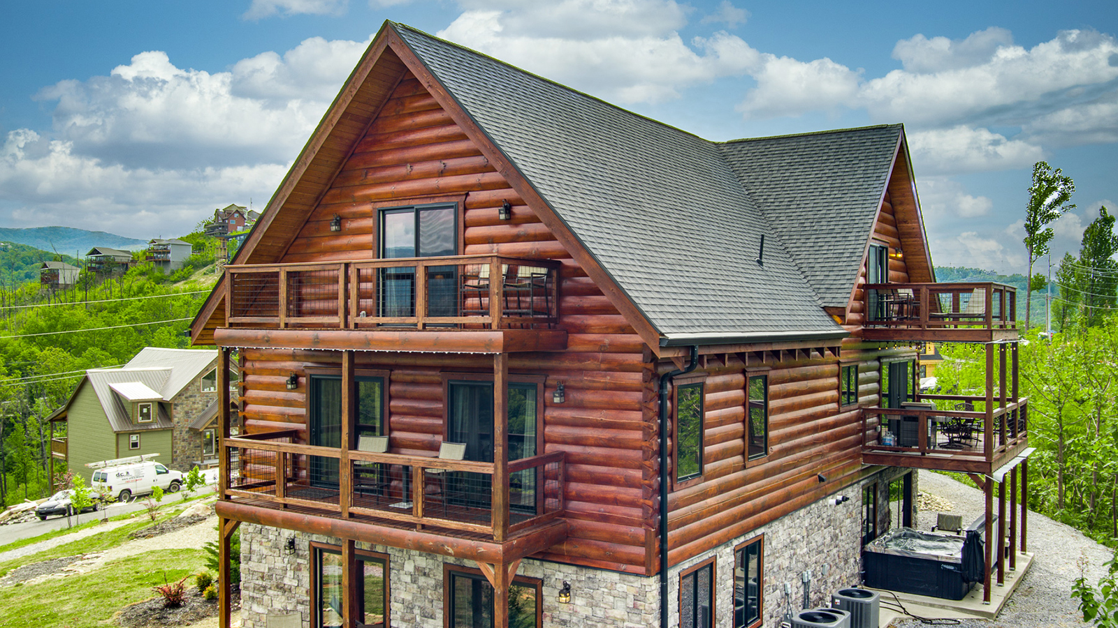 Suiter Home - Honest Abe Log Homes 