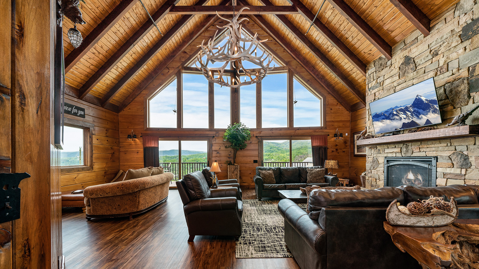 Suiter Home - Honest Abe Log Homes 