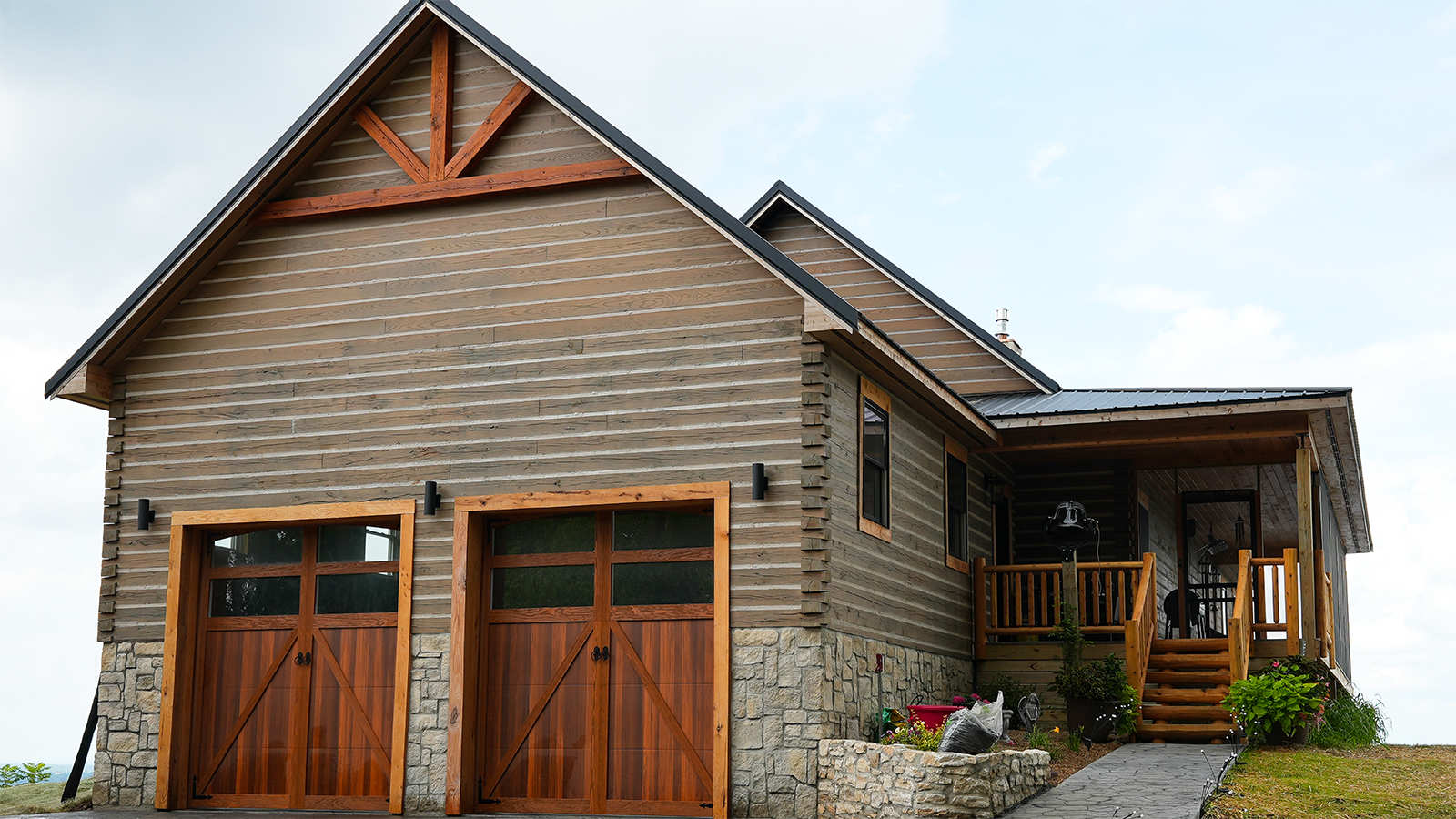 Exterior of Gastineau home