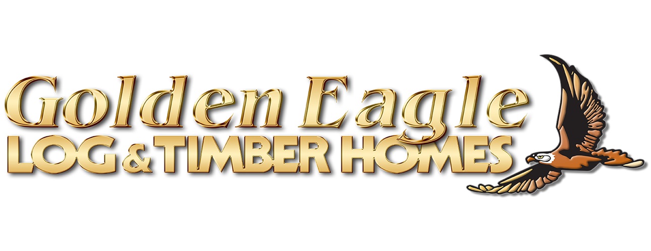 Golden Eagle Log and Timber Homes Logo