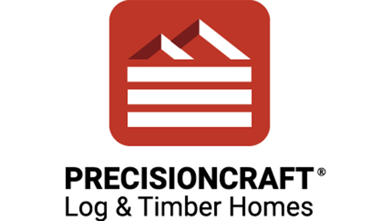 PrecisionCraft Log & Timber Homes Logo
