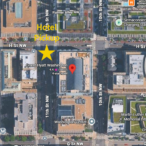 Legislative Conference - Hyatt Map