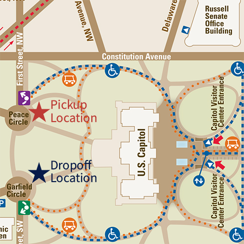 Legislative Conference - Capitol Map