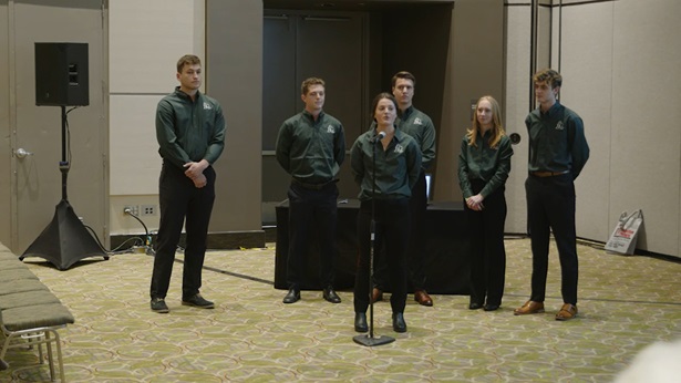 The team from California Polytechnic State University - SLO